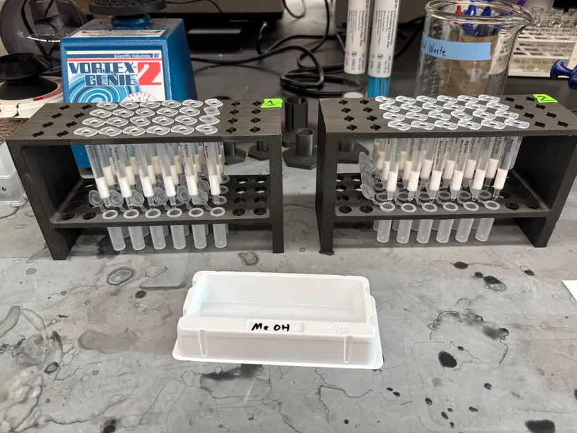 Giá đỡ cột nhựa 1mL cho quy trình tách chiết và dòng chảy - Image 1