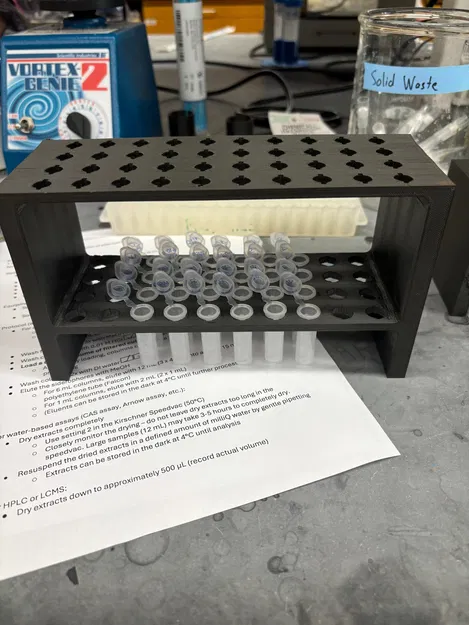 Giá đỡ cột nhựa 1mL cho quy trình tách chiết và dòng chảy - Image 3