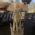 Mô hình Nữ hoàng Succubus (Succubus Queen) in 3D sắc nét cho bộ sưu tập - Thumbnail 1