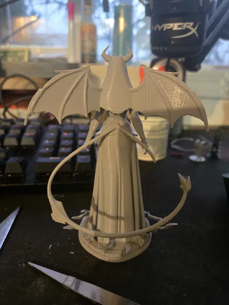 Mô hình Nữ hoàng Succubus (Succubus Queen) in 3D sắc nét cho bộ sưu tập - Image 2