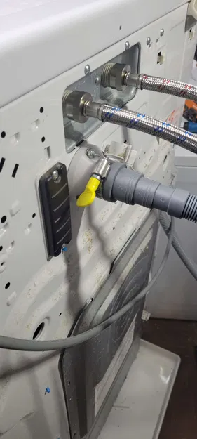 Bộ chuyển đổi cổng thông hơi cho máy giặt cửa trước LG - Image 9