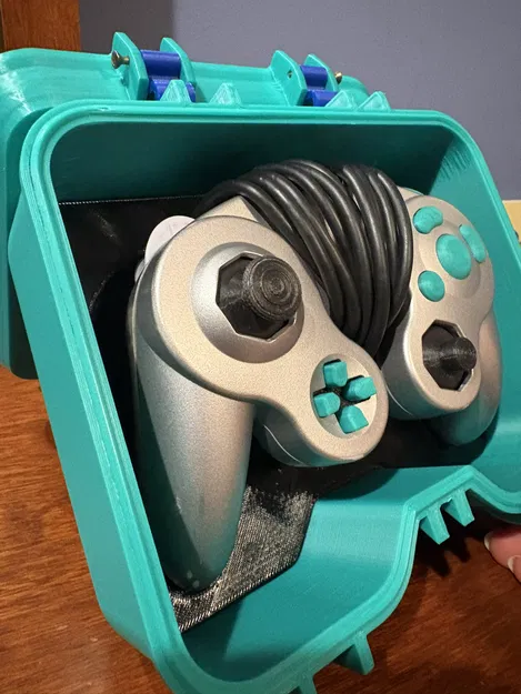 Miếng đệm TPU cho hộp đựng tay cầm Gamecube (Bibben's Rugged Snap Closure Box) - Image 1