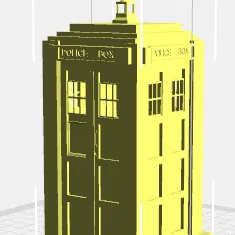 Mô hình TARDIS in 3D – Biểu tượng Doctor Who dành cho mọi người hâm mộ