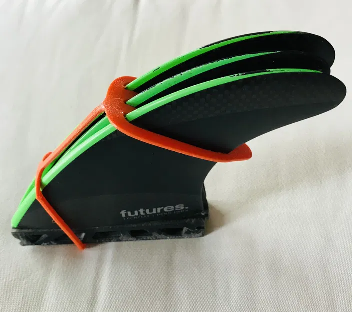 Phụ kiện kẹp vây lướt sóng Surf Tri-fin Holder 3D - Image 1