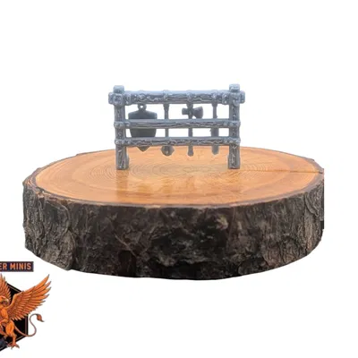 Giá Để Vũ Khí Của Chiến Binh - Mô hình in sẵn MGM cho tabletop