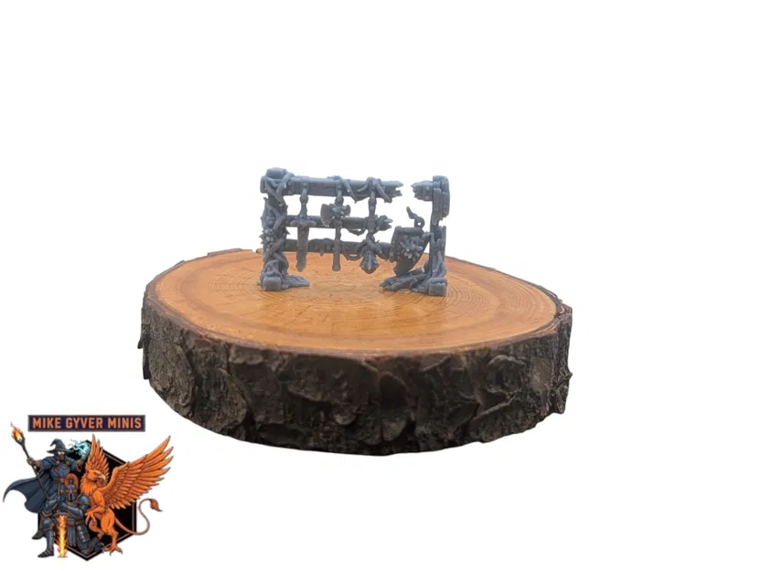 Giá Để Vũ Khí Của Chiến Binh - Mô hình in sẵn MGM cho tabletop - Image 5