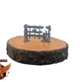 Giá Để Vũ Khí Của Chiến Binh - Mô hình in sẵn MGM cho tabletop - Thumbnail 5