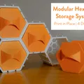 Hệ thống lưu trữ lục giác dạng mô-đun (Modular Hexagon Storage System) - Thumbnail 1