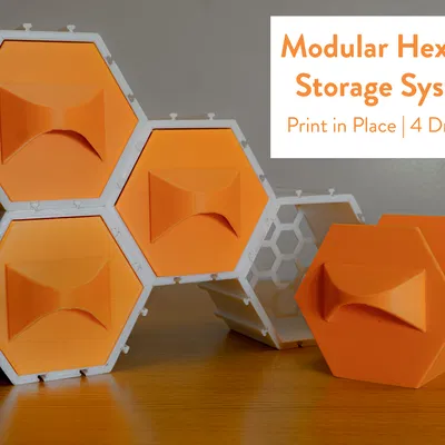 Hệ thống lưu trữ lục giác dạng mô-đun (Modular Hexagon Storage System)