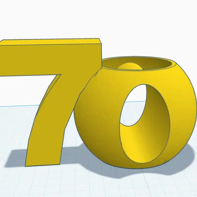 Mẫu Chậu Cây Trang Trí Số 70 - Quà Tặng Kỷ Niệm Ý Nghĩa In 3D