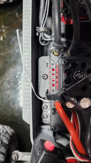 Adapter gắn ESC Quicrun 10BL120 lên hộp thu sóng Arrma 223S - Image 7