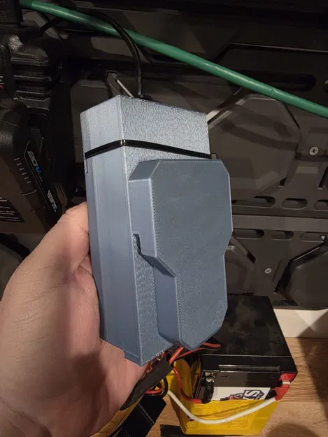 Giá treo bộ sạc ML Toys lên bảng Ryobi Link - Phụ kiện in 3D hữu ích - Image 1