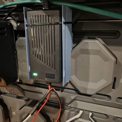 Giá treo bộ sạc ML Toys lên bảng Ryobi Link - Phụ kiện in 3D hữu ích