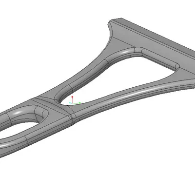 Tay cầm gạt nước cầm tay tái chế từ gạt mưa ô tô cũ
