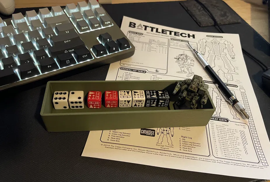 Khay Đựng Dice Cho Các Mô Hình Hex - Image 1