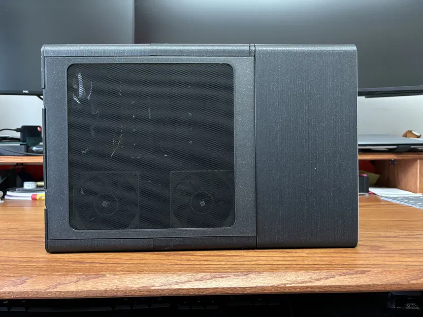 Vỏ máy tính mATX nhỏ gọn (20.6 Lít) tự thiết kế - Image 5