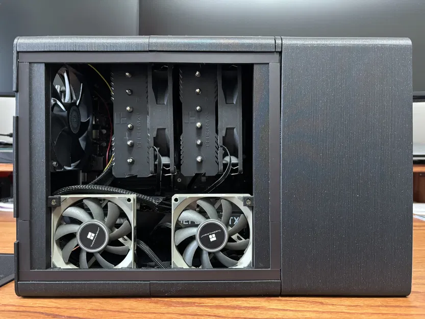 Vỏ máy tính mATX nhỏ gọn (20.6 Lít) tự thiết kế - Image 6