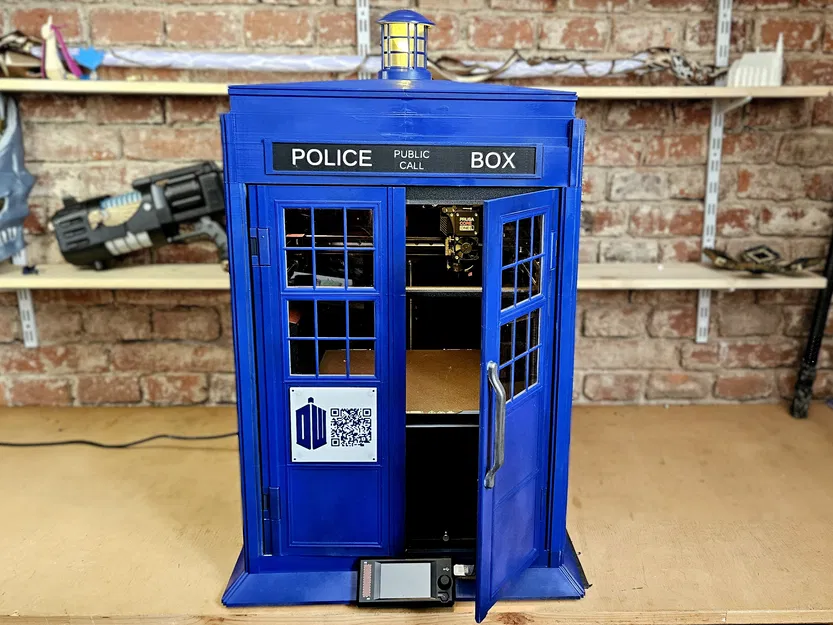 Vỏ bọc TARDIS cho máy in Prusa Core One L - Image 1