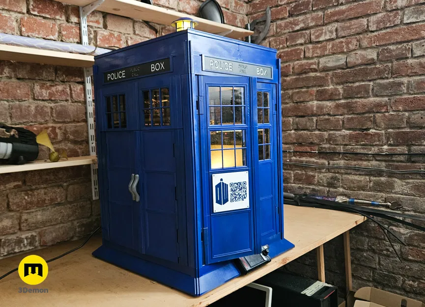 Vỏ bọc TARDIS cho máy in Prusa Core One L - Image 2