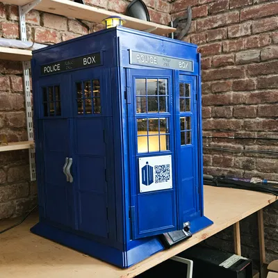 Vỏ bọc TARDIS cho máy in Prusa Core One L