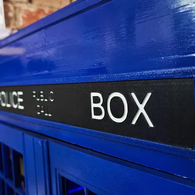 Vỏ bọc TARDIS cho máy in Prusa Core One L