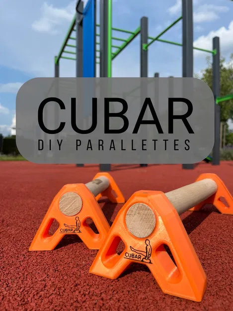 CUBAR - Xà kép (Parallettes) tự làm tại nhà cho dân Calisthenics - Image 1
