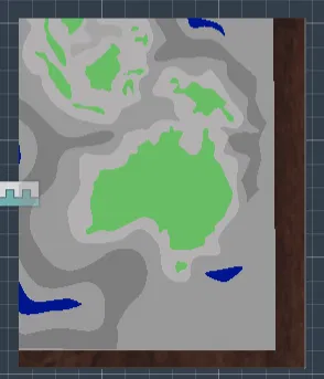 Mô hình bản đồ thế giới địa hình 3D (Topographic World Map) - Image 10