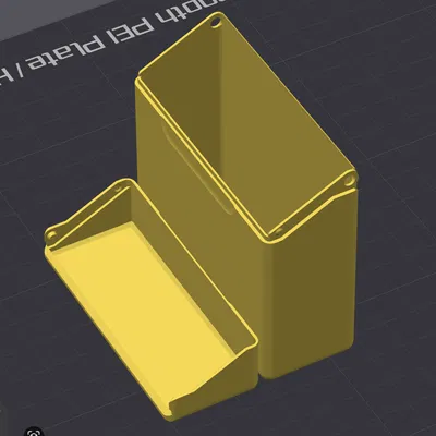 Hộp đựng Minidisc có nắp lật (chứa 5 đĩa)