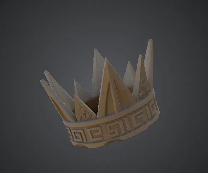 Ancient Royal Crown – Vương miện vua phong cách Fantasy - Image 3