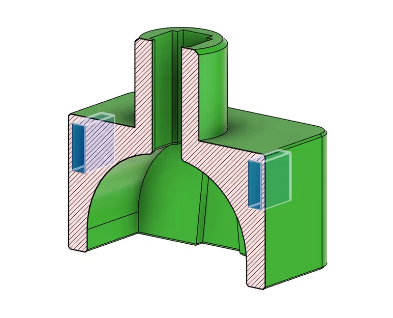 BENCH DOG V2.0 đa năng & có nam châm (cho lỗ 20mm) - Image 2