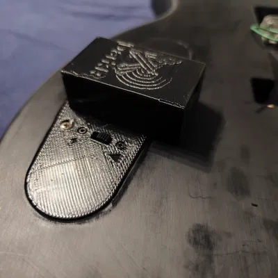 Nắp khoang điện & Khay pin Active cho Epiphone Les Paul Special II (Bản DarkR)