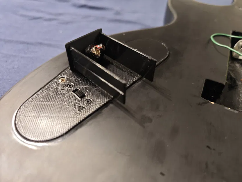 Nắp khoang điện & Khay pin Active cho Epiphone Les Paul Special II (Bản DarkR) - Image 3