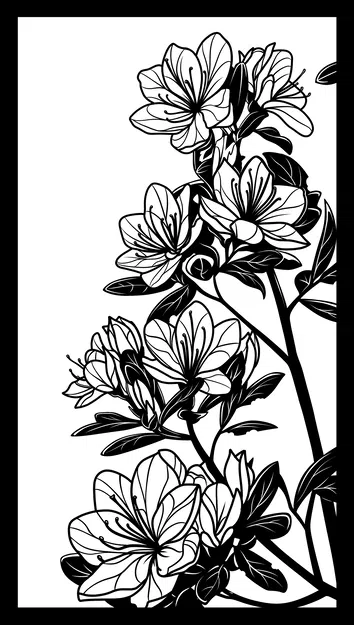 Tấm trang trí tường họa tiết hoa nghệ thuật 3D (Wall Art Flowers) - Image 1