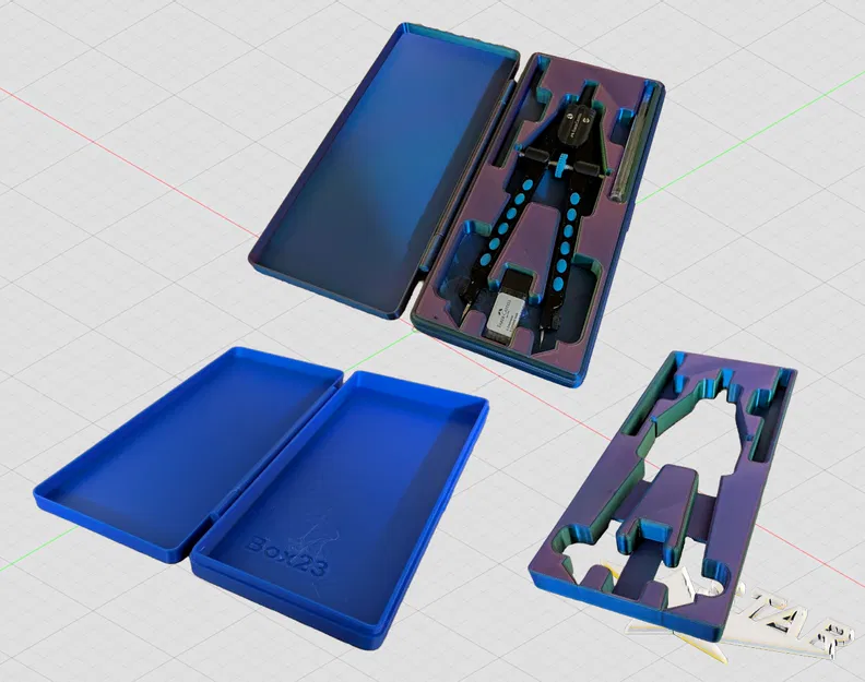 Hộp đựng compa FABER-CASTELL (Compass Case) - Image 2