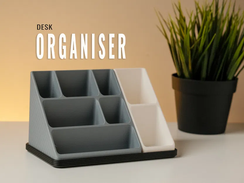 Modular Desk Organizer - Khay đựng đồ để bàn lắp ghép thông minh - Image 1
