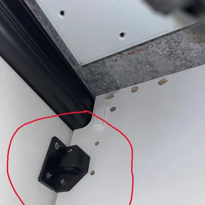 Phụ kiện chốt chặn tủ bếp thay thế (Dann Küchen Blenden Beschlag)