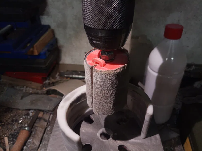 Drillbit - Sandingdrum (Đầu mài nhám cho máy khoan) - Image 2