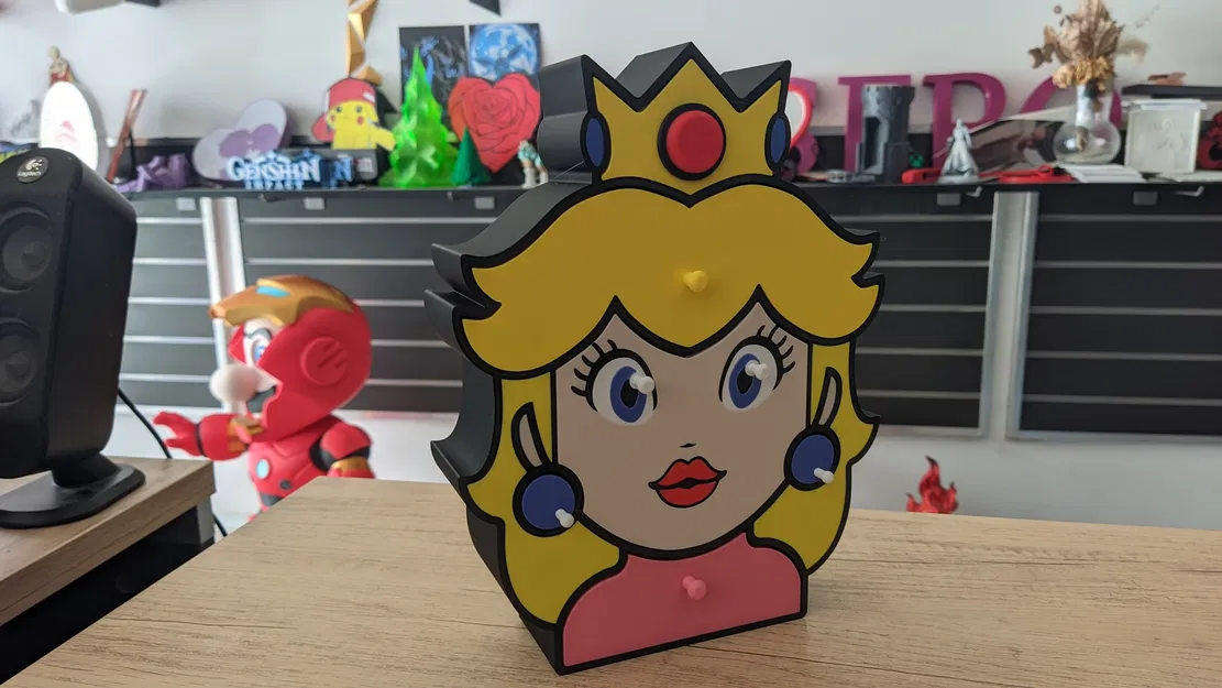 Hộp trang sức / Ngăn kéo lưu trữ Công chúa Peach - Image 3