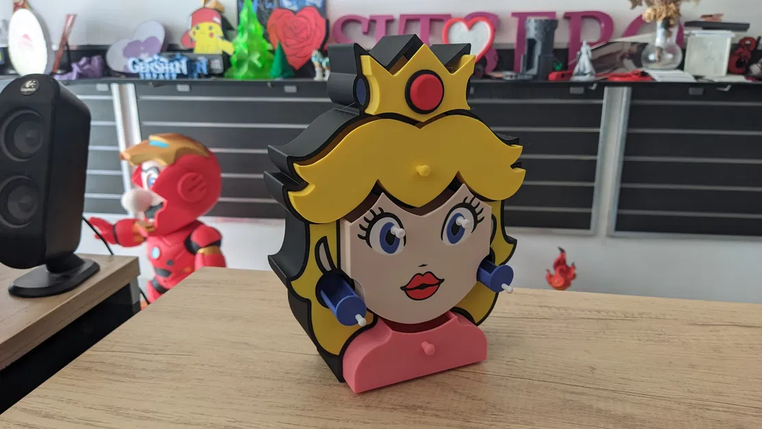 Hộp trang sức / Ngăn kéo lưu trữ Công chúa Peach - Image 4