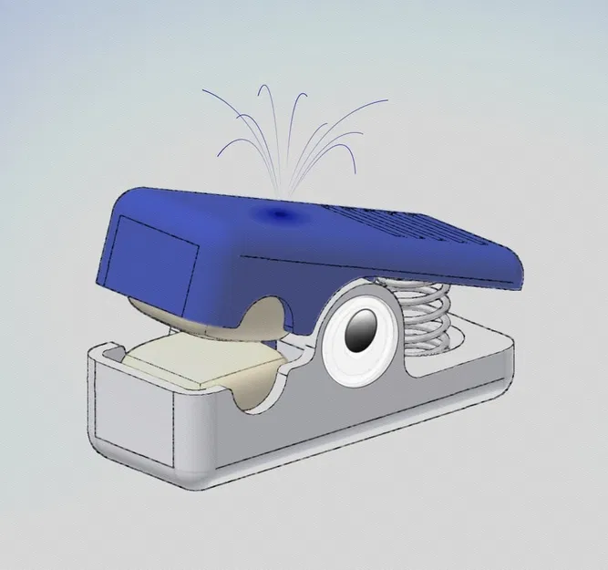 Cá voi nhỏ - Kẹp vệ sinh sợi nhựa (Filament-Cleanerclamp) - Image 1