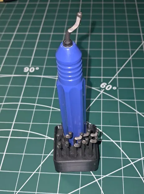 Đế giữ dụng cụ gọt bavia Deburring tool NB1100 chuẩn Gridfinity - Image 3