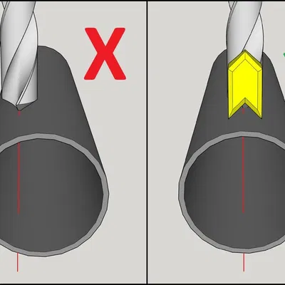 Bộ định tâm khi khoan (Centerfinder) hỗ trợ khoan ống chính xác