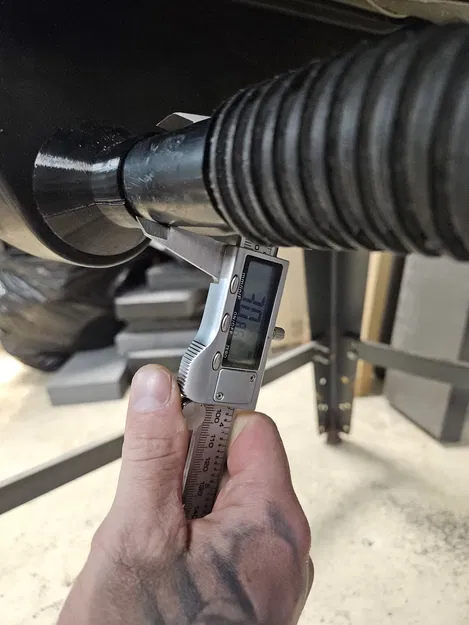 Adapter hút bụi 30mm cho máy cưa vòng Craftsman 12 inch - Image 2