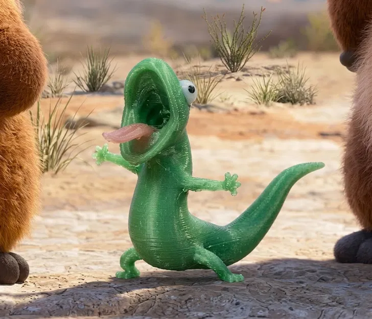 Mô hình Tom the lizard Meme - Jumpers (Phim 2026) - Image 1