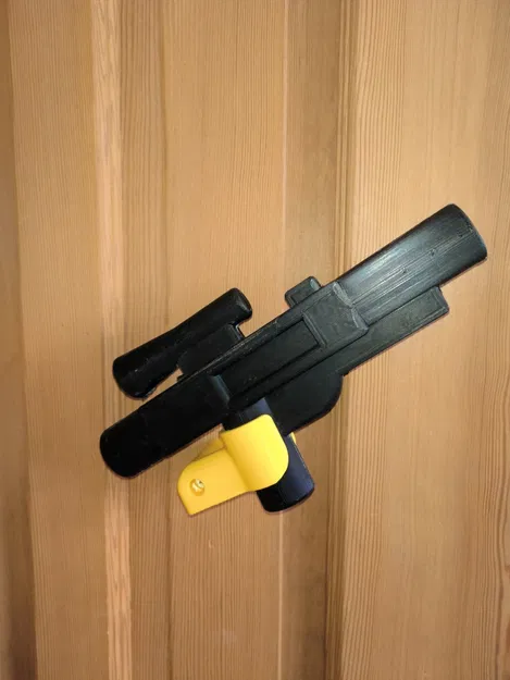 Giá Treo Tường In 3D Cho Mô Hình Lego Blaster Rifle - Image 2