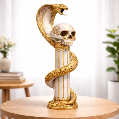 Mẫu in 3D Đầu Rắn (Snake Skull) đầy tinh xảo