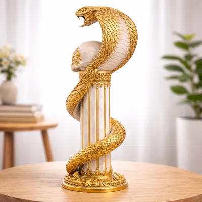 Mẫu in 3D Đầu Rắn (Snake Skull) đầy tinh xảo