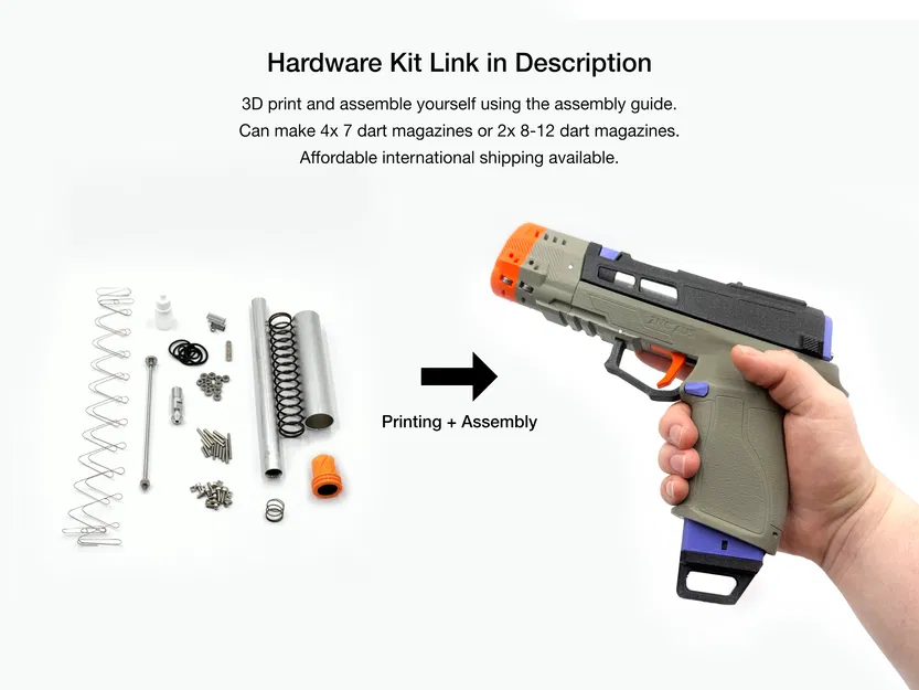 Znc Aus - Blaster Nerf nạp đạn băng cực mạnh - Các phiên bản ngoại hình tùy chọn - Image 2