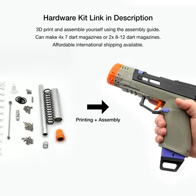 Znc Aus - Blaster Nerf nạp đạn băng cực mạnh - Các phiên bản ngoại hình tùy chọn