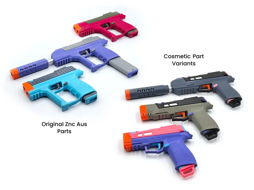 Znc Aus - Blaster Nerf nạp đạn băng cực mạnh - Các phiên bản ngoại hình tùy chọn - Image 4